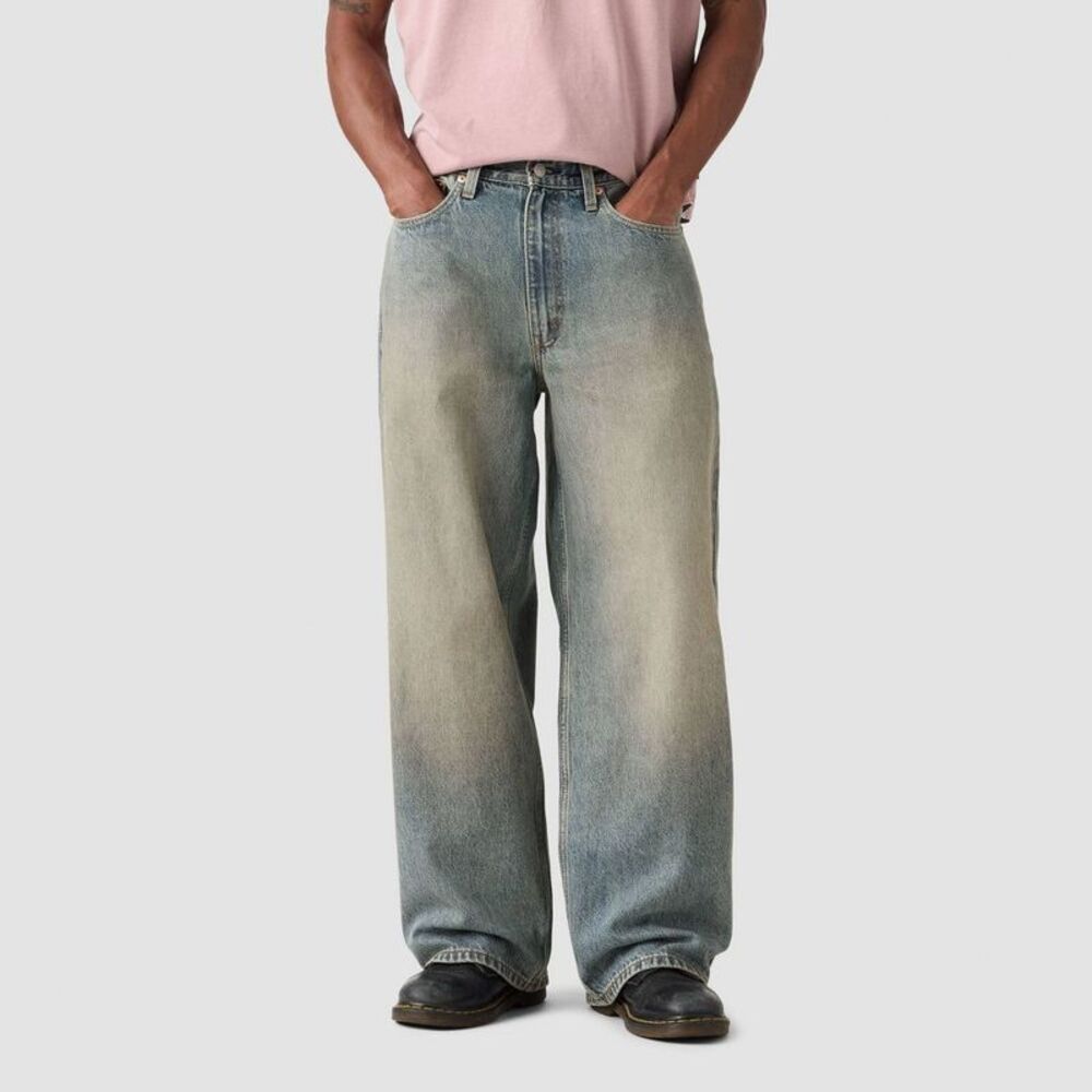 Levi's Men's Extra Loose Fit Wide Leg Jeans - Medium Wash 36x32